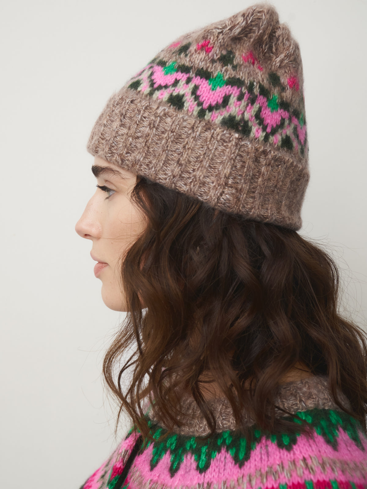 Cashmere Mix Mütze Norweger