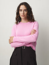Cashmere Pullover Rundhals basic // fairy tale