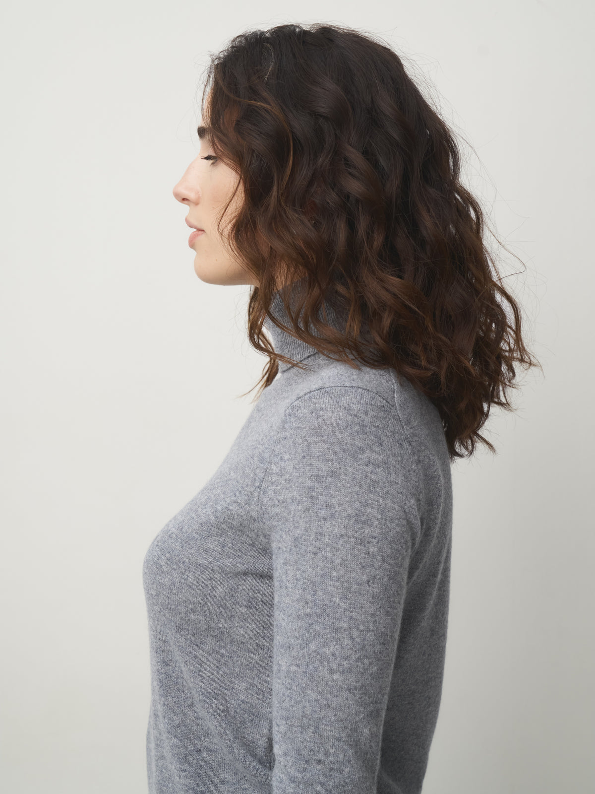 Cashmere Pullover Rollkragen // husky