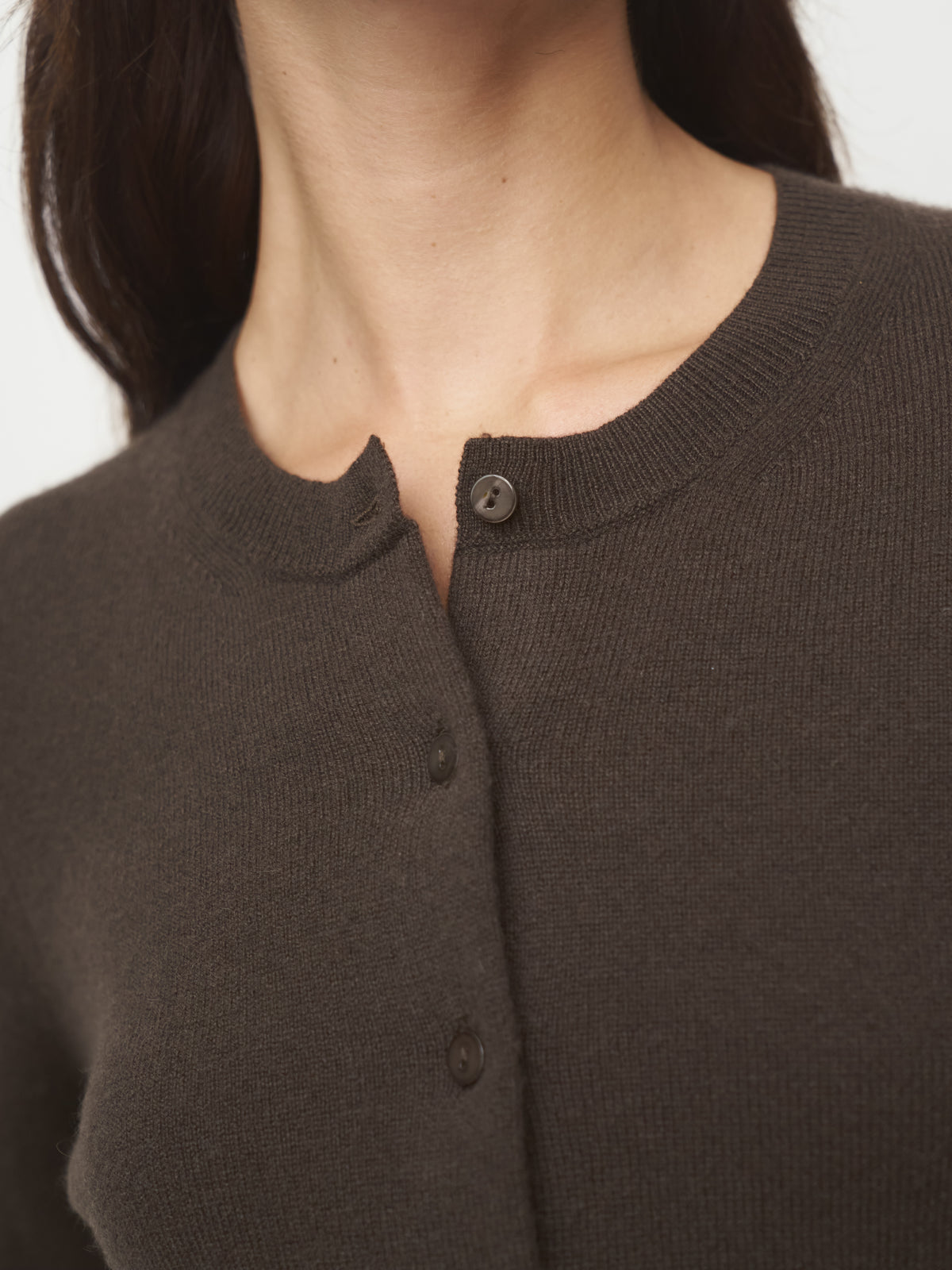 Cashmere Cardigan brown