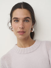 Cashmere Pullover Ziehband // alabaster