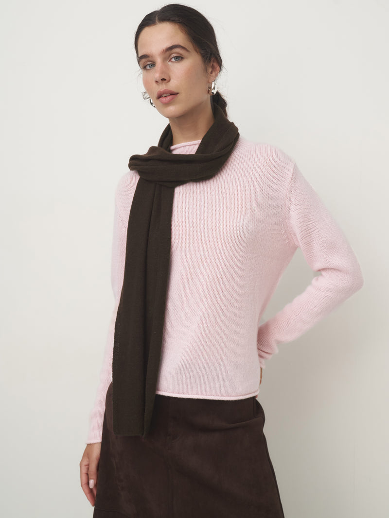 Cashmere Schal klein // wood
