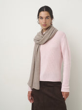 Cashmere Schal groß // timeless taupe