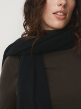Cashmere Scarf large black