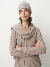 Cashmere Beanie beige