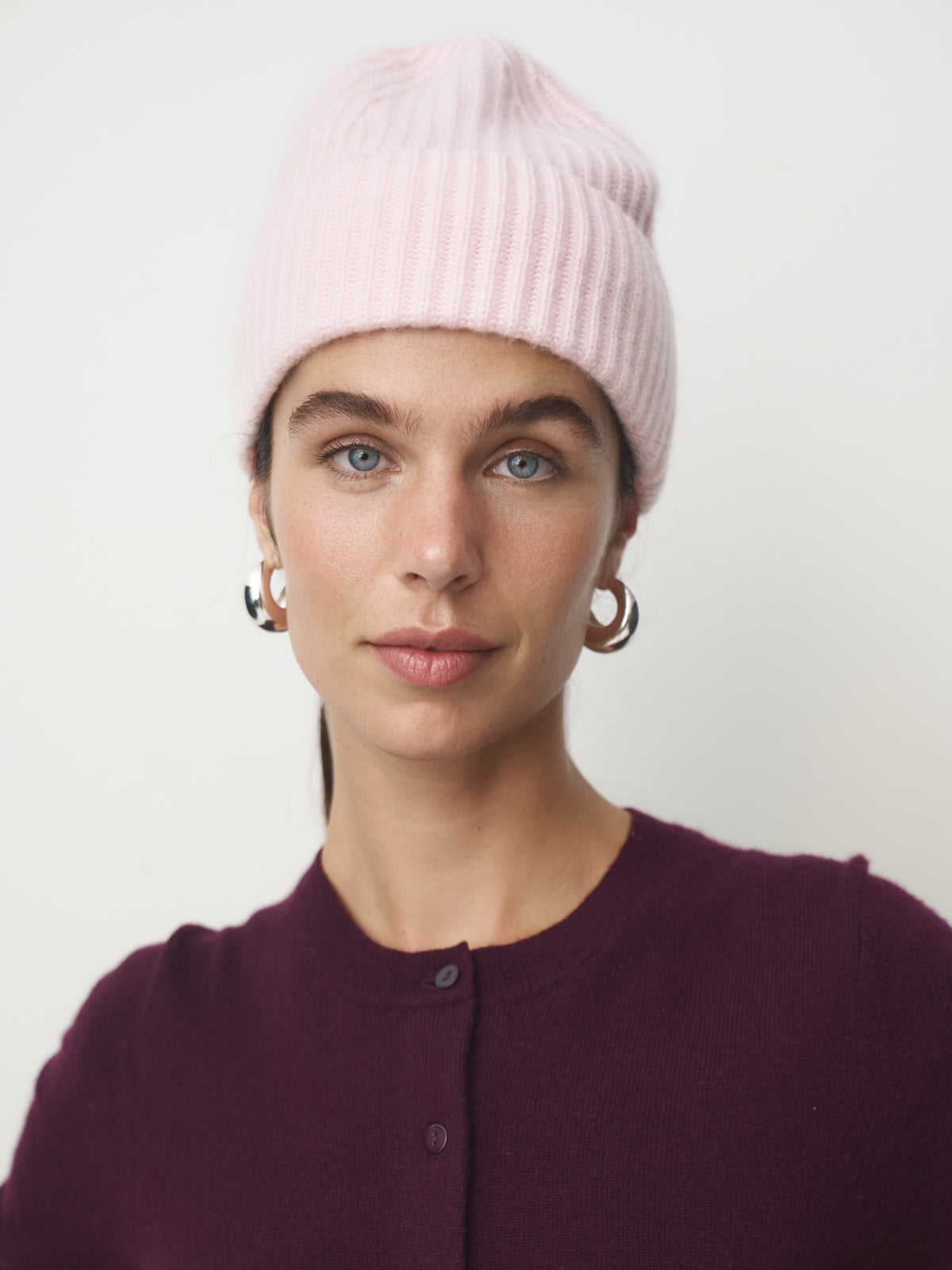 Cashmere Mütze // powder