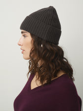 Cashmere Beanie brown