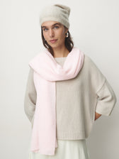 Cashmere Mütze gebrusht // alabaster