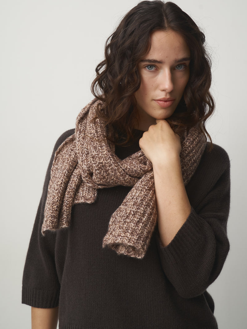 Cashmere Mix Schal // wood