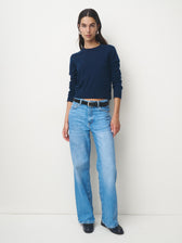 Cashmere Sweater Crew Neck basic navy